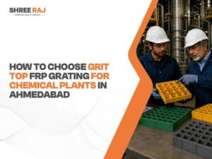 Grit Top FRP Grating for Chemical Plants